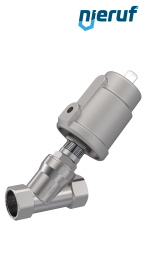 Schrägsitzventil G 3/8" Zoll SC01 Edelstahl