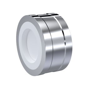 PTFE-Rückschlagventil DN80 - 3" Zoll ANSI B 16.5 CL 150
