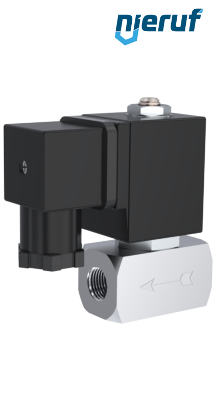 Magnetventil DN1,5 G 1/4" Zoll Edelstahl EV08 FKM 230V 50Hz