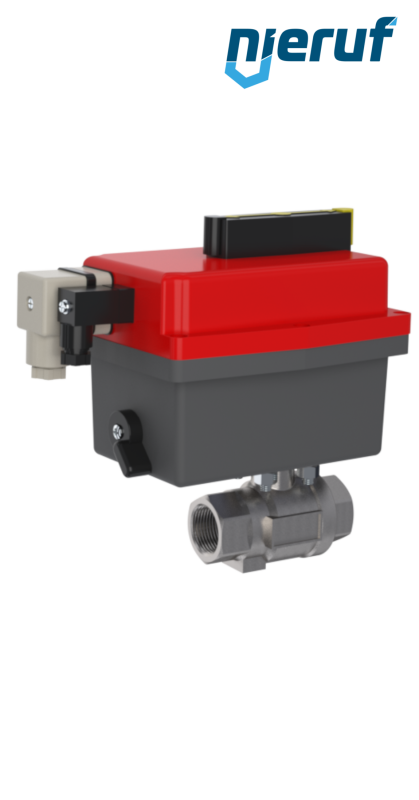 automatic-ball valve DN15 - 1/2" inch stainless steel electric 24V EK02