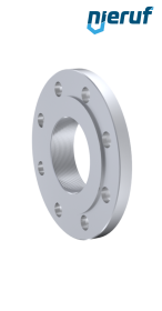 flangia filettata DN80 PN10/16 EN1092-1 13 B1 1.4571