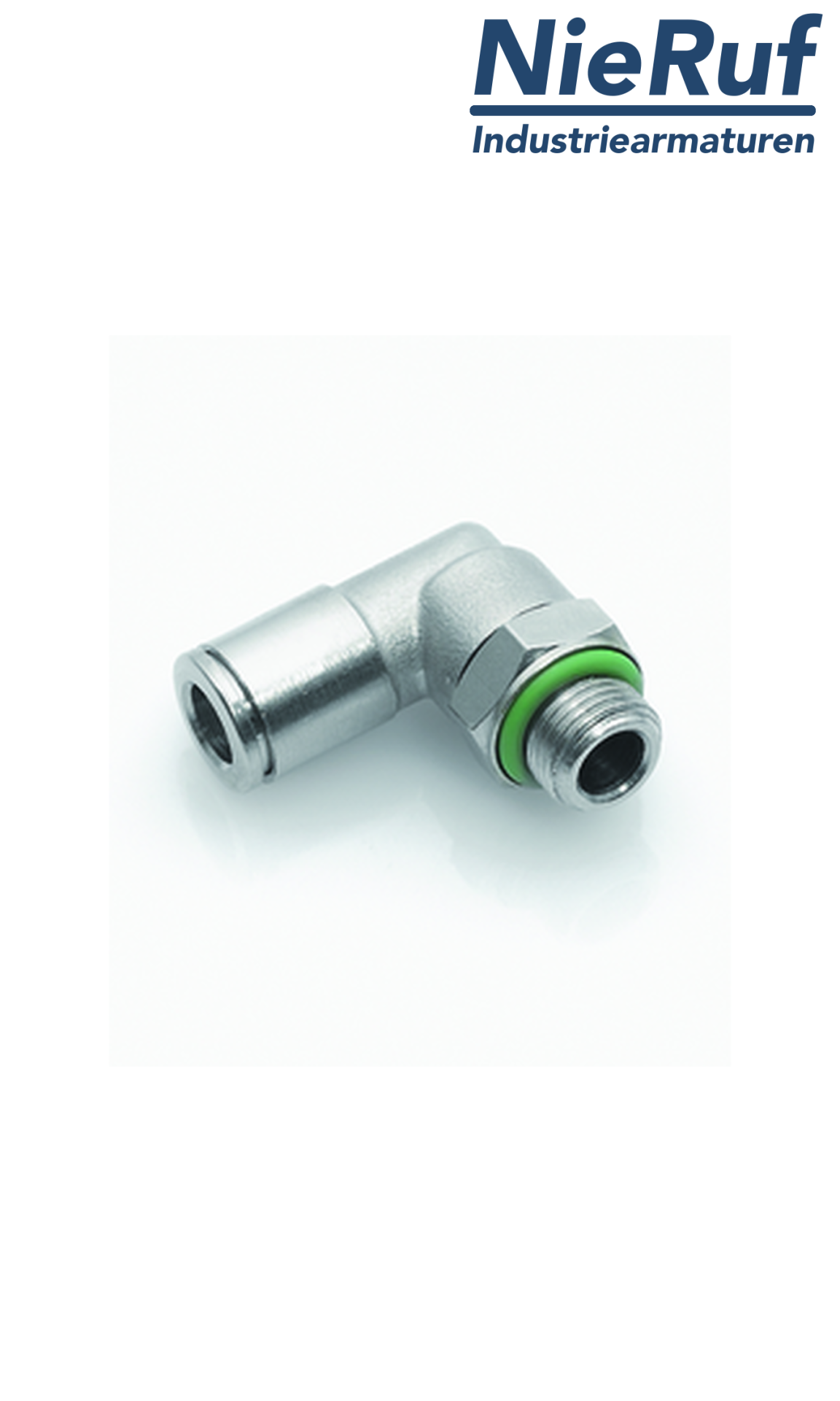 Winkelverschraubung EF07 Messing FKM G1/8" D6mm