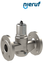 Flansch-Druckminderer DN 20 PN40 DM08 Edelstahl FKM 5,0 - 15,0 bar