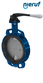 Absperrklappe AK01 DN 200 PN6-PN10-PN16 & ANSI150 FPM