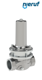 Niederdruck-Dampfdruckminderer 2" Zoll NPT DM21 Edelstahl PTFE / EPDM / FEPM 0,3 - 2,0 bar