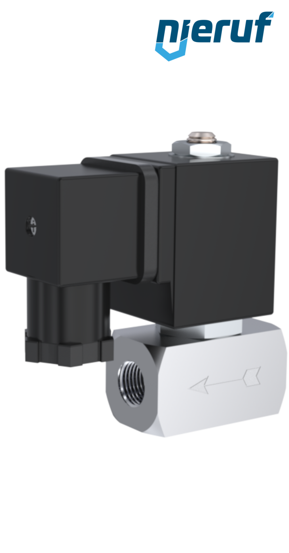 Magnetventil DN2,5 G 1/4" Zoll Edelstahl EV08 FKM 230V 50Hz