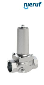 Dampf Druckminderer 2" Zoll DM21 Edelstahl PTFE / EPDM / FEPM 2,0 - 5,0 bar