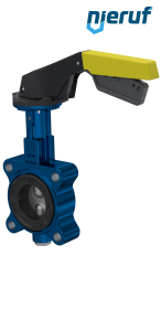 Absperrklappe AK02 DN 50 PN10-PN16 DVGW-Gas