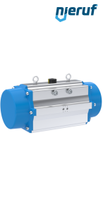 Pneumatischer Antrieb AN02 einfachwirkend, federöffnend GS-350 90° mit 9 Feder