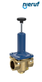 pressure reducing valve 1 1/2" inch DM17 female thread gunmetal NBR 1.5 - 8.0 bar