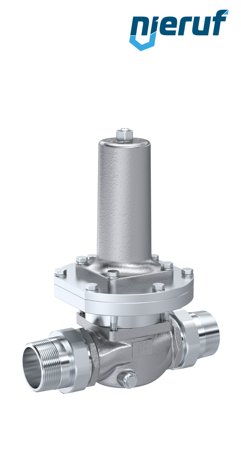 Niederdruck-Druckminderer Außengewinde 2" Zoll DM19 Edelstahl EPDM FDA 0,2 - 2,0 bar