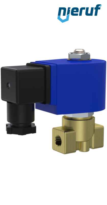 Hige pressure solenoid valve G 1/8" Inch stainless steel EV10 FKM 230V 50Hz