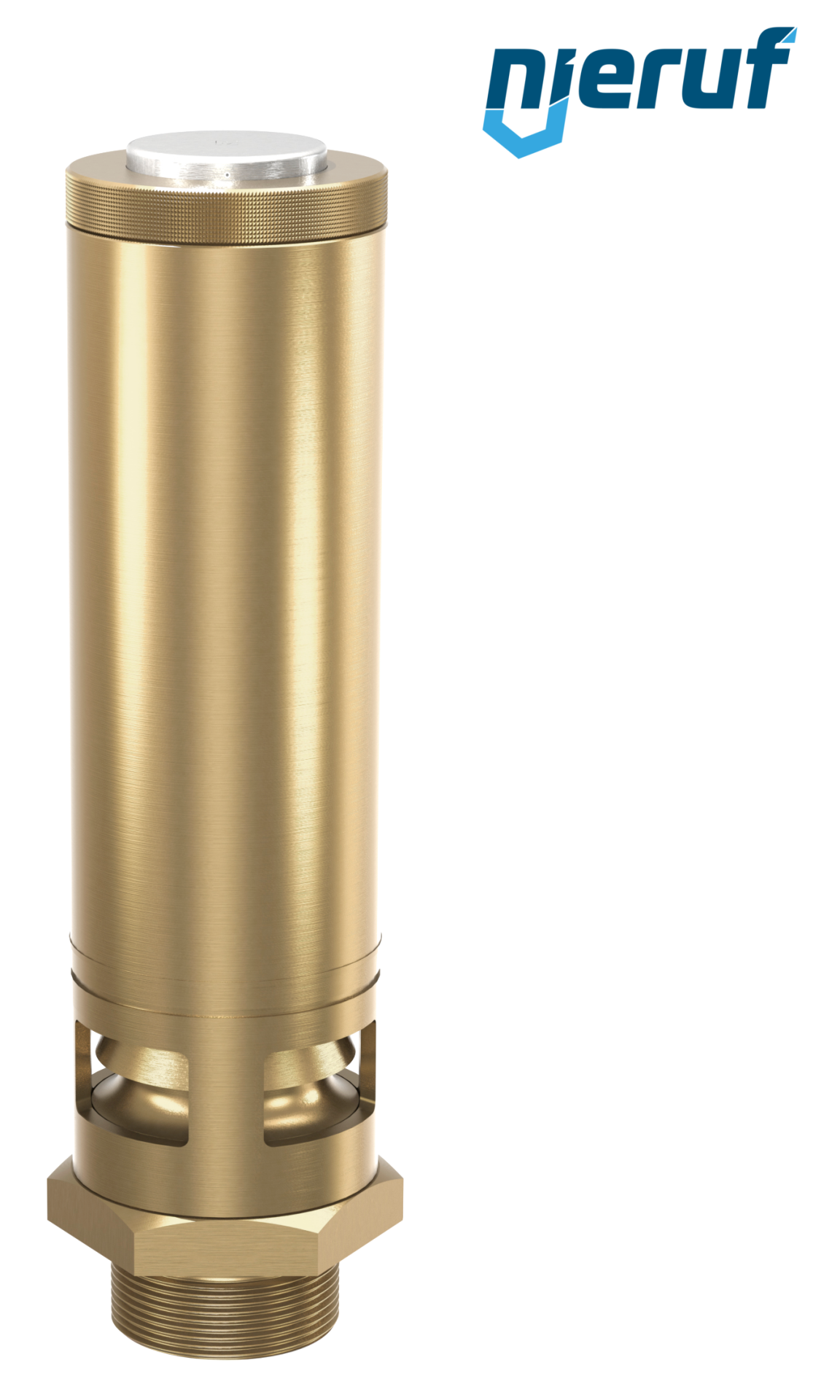 Sicherheitsventil 1 1/2" AG SV01 für Druckluft Messing