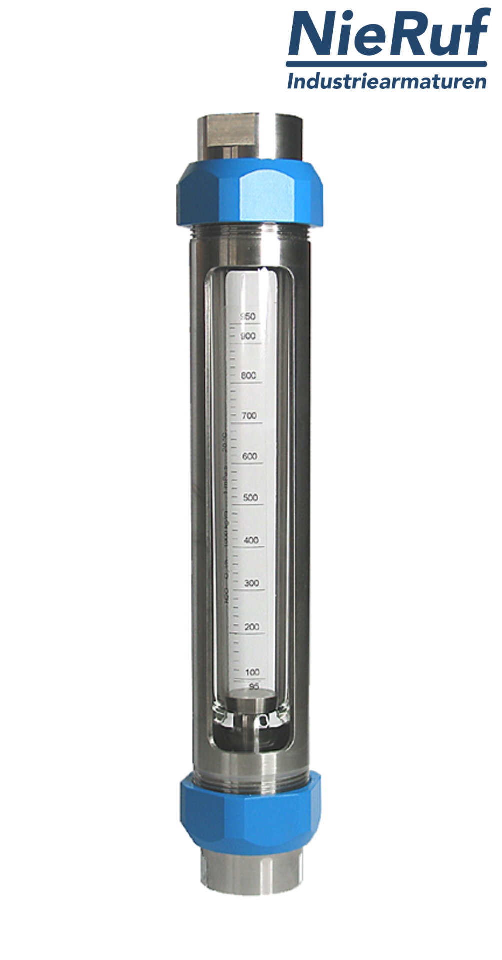 Schwebekörper Durchflussmessgerät 1 1/4" Zoll 33000,0 - 200000,0 l/h Luft FKM