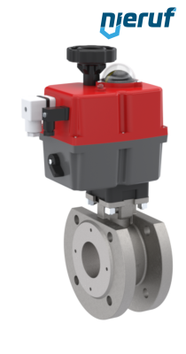 Kompaktowy zawór kulowy kołnierzowy DN40 EK07 24-240V