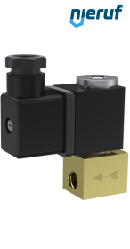 Magnetventil DN 1,0 Messing MV01 FKM 24V DC