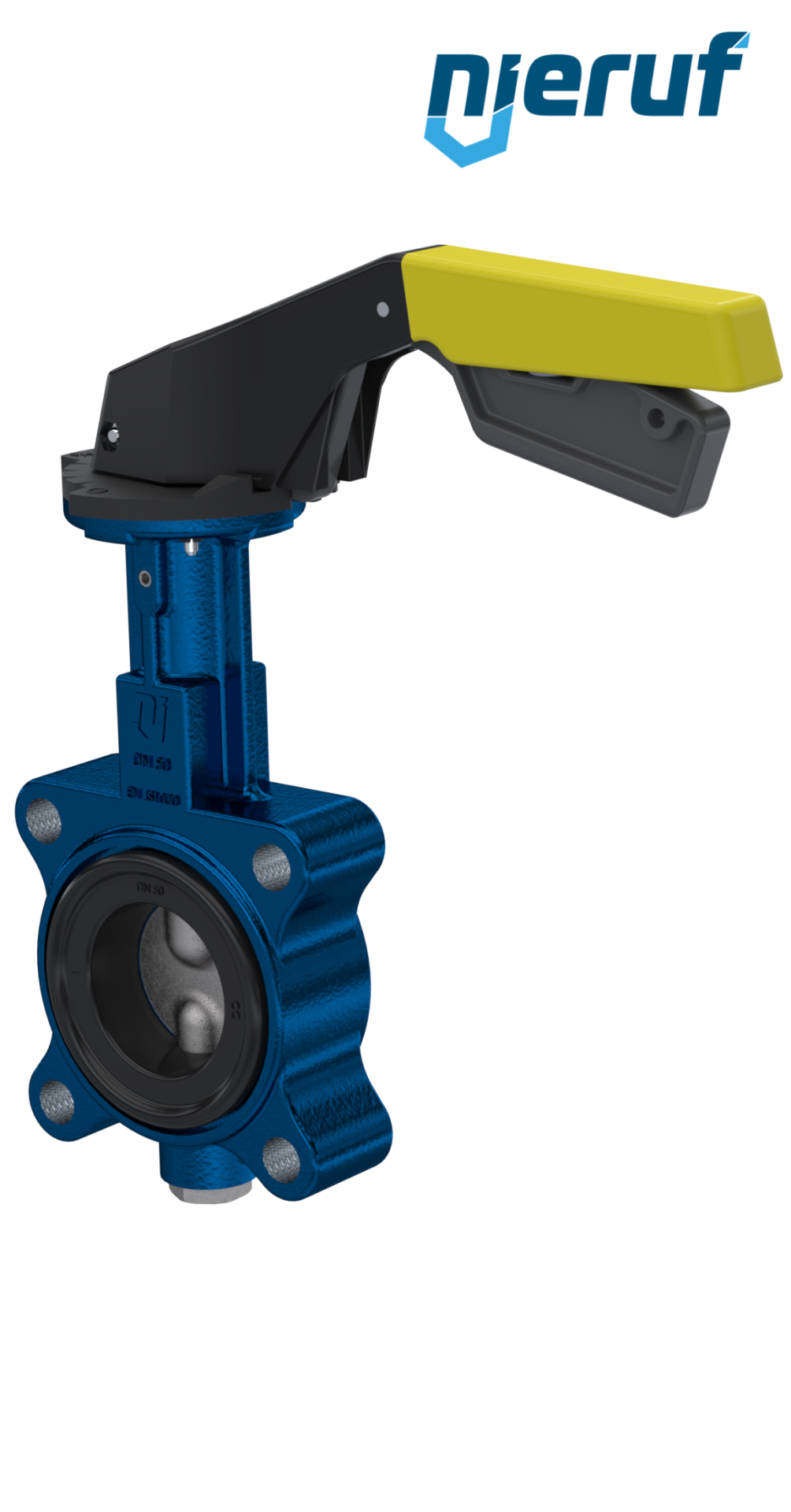 Absperrklappe AK02 DN 40 PN10-PN16 DVGW-Gas