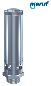 safety valve 1 1/2" SV02, stainless steel PTFE