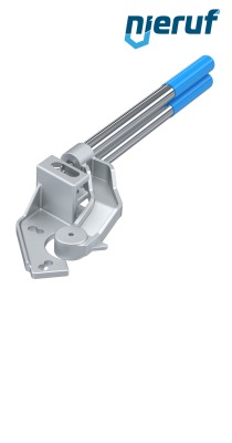 Handhebel mit Federrückstellung F10-F12 22x22 Welle Drehomement max. 100Nm