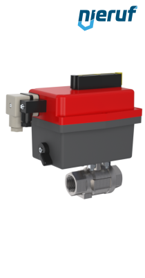 automatic-ball valve DN8 - 1/4" inch stainless steel electric 24V EK02