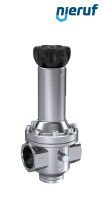Präzisions-Druckregler 1 1/2" Zoll DM15 Edelstahl FKM 5,0 - 30,0 bar