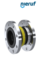 Compensateur DN300 modèle KP04 bride acier manchon NBR