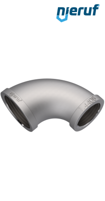 raccord coudé réducteur 1 1/2" x 1 1/4" pouce acier inoxydable 316 femelle