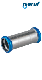 Schiebemuffe I x I DN50 - 54,0 mm Edelstahl