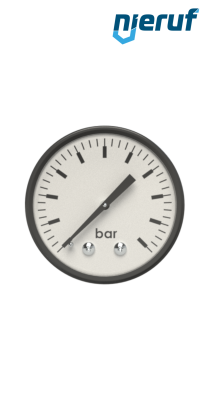 Manometer G 1/4" axial 50 mm Stahl MM03 0 - 4,0 bar