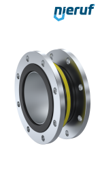 Compensateur déflecteur DN50 modèle KP04 brides en acier NBR